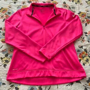 Nike Dri Fit Quarter Zip Pullover Sweatshirt